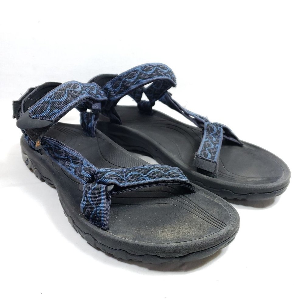 Teva Men's Size 13 Sports Sandals Black Blue
